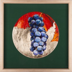 Strugure II - pictură în ulei pe vinil