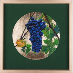 Strugure III - pictură în ulei pe vinil